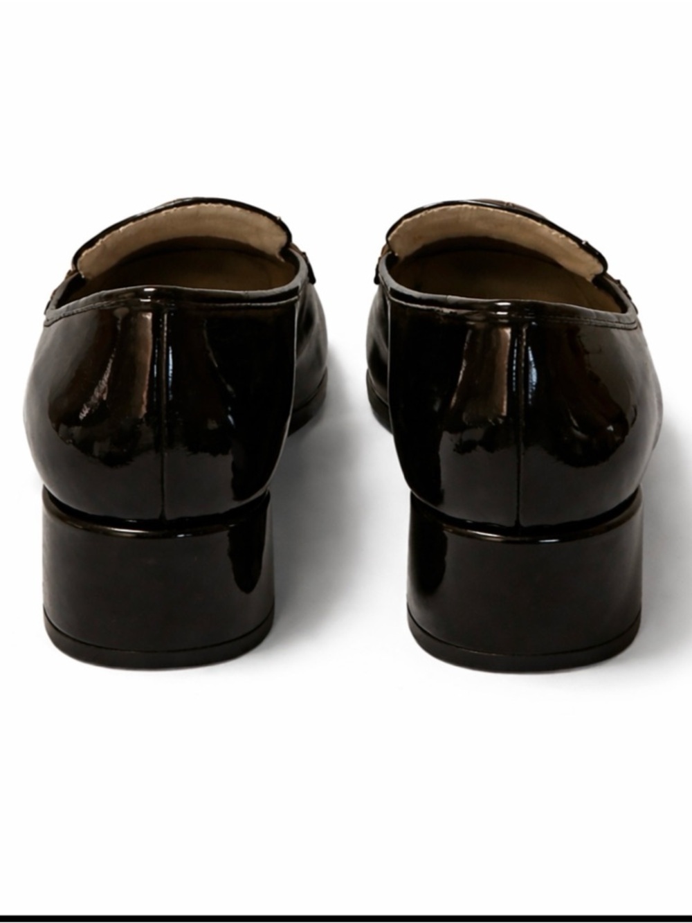 Cliffs by White Mountain Black Patent Leather Loafers Women’s Size 9.5M - Picture 4 of 6
